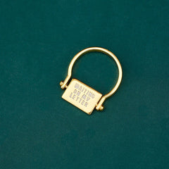 Hogwarts™ Letter Flip Ring