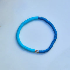 Bluebell Seascape Stretch Bracelet