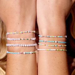 Stage Lights Stretch Bracelet 8 Pack