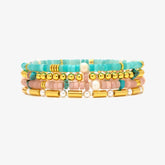 Saguaro Stretch Bracelet Set of 4