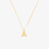 Initial Pendant Necklace