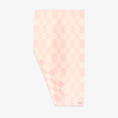 Pink & White Checkerboard Towel