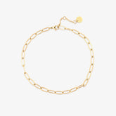 Harper Paperclip Chain Anklet