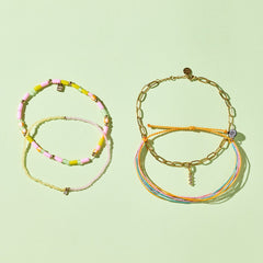 Canary String Anklet