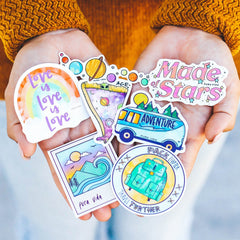 Adventure Van Sticker