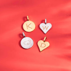 Engravable Heart Harper Charm