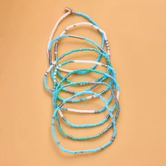 Seafoam Dream Stretch Bracelet Set of 8